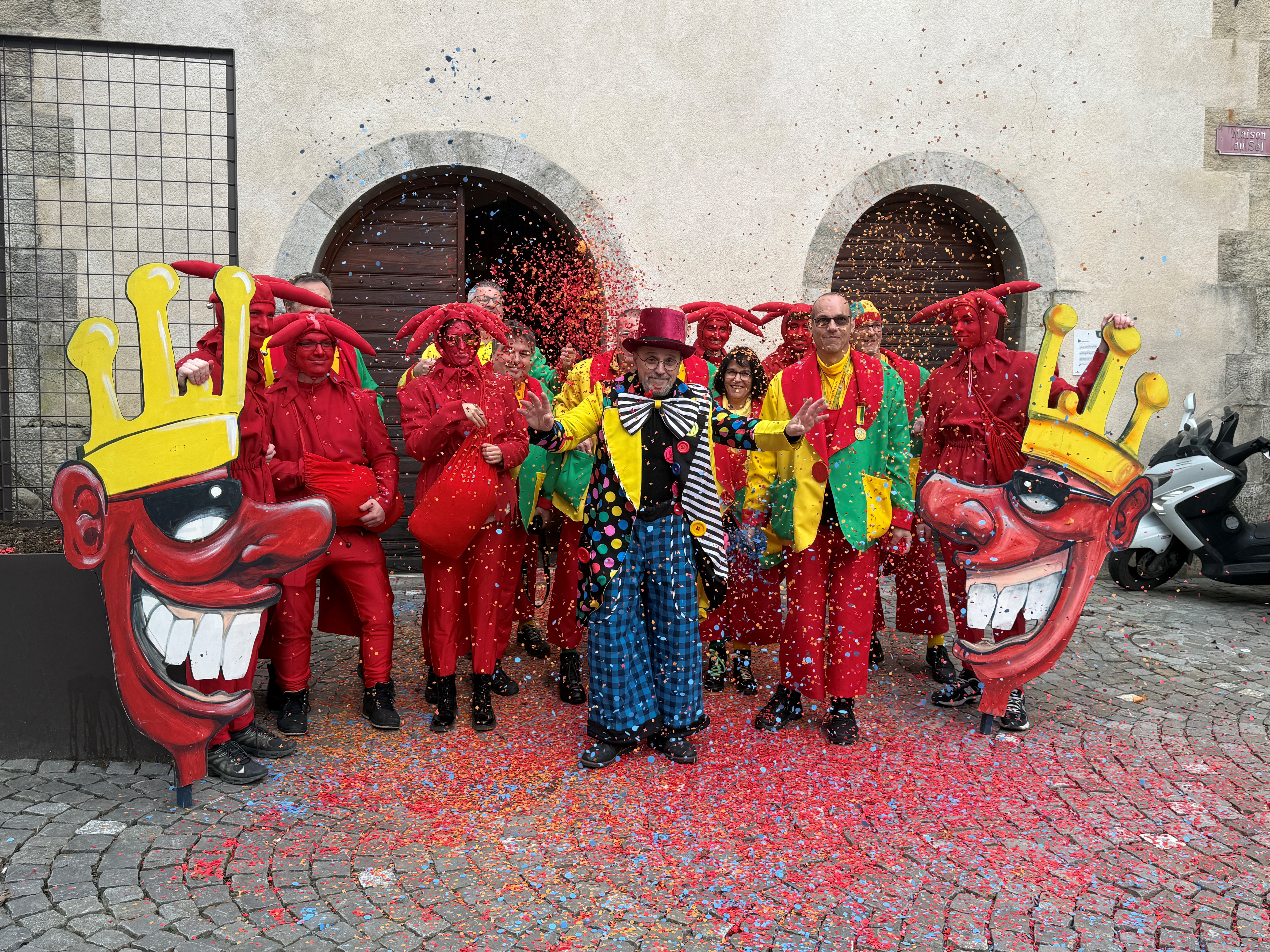 Carnaval de Monthey: "Longue vie à Pierrot 1er !"